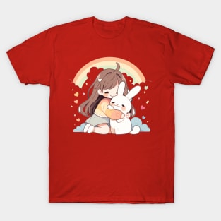 girl rabbit T-Shirt